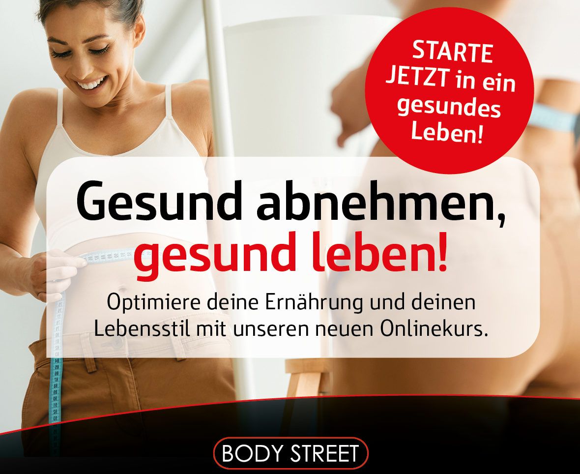 Starte jetzt mit BODYSTREET in ein gesünderes Leben! ©BODYSTREET Mühlacker